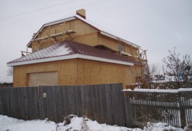 40 день - завершена кровля